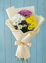 Букет цветов из:  Хризантемы в Жучки