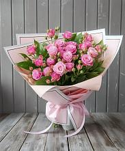 Букет Розовый кустик #REPLACE_PRED# Жучки