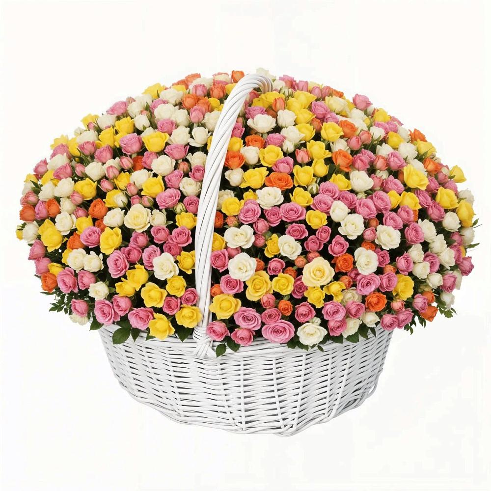 Премиум букет из: Розы в Жучки