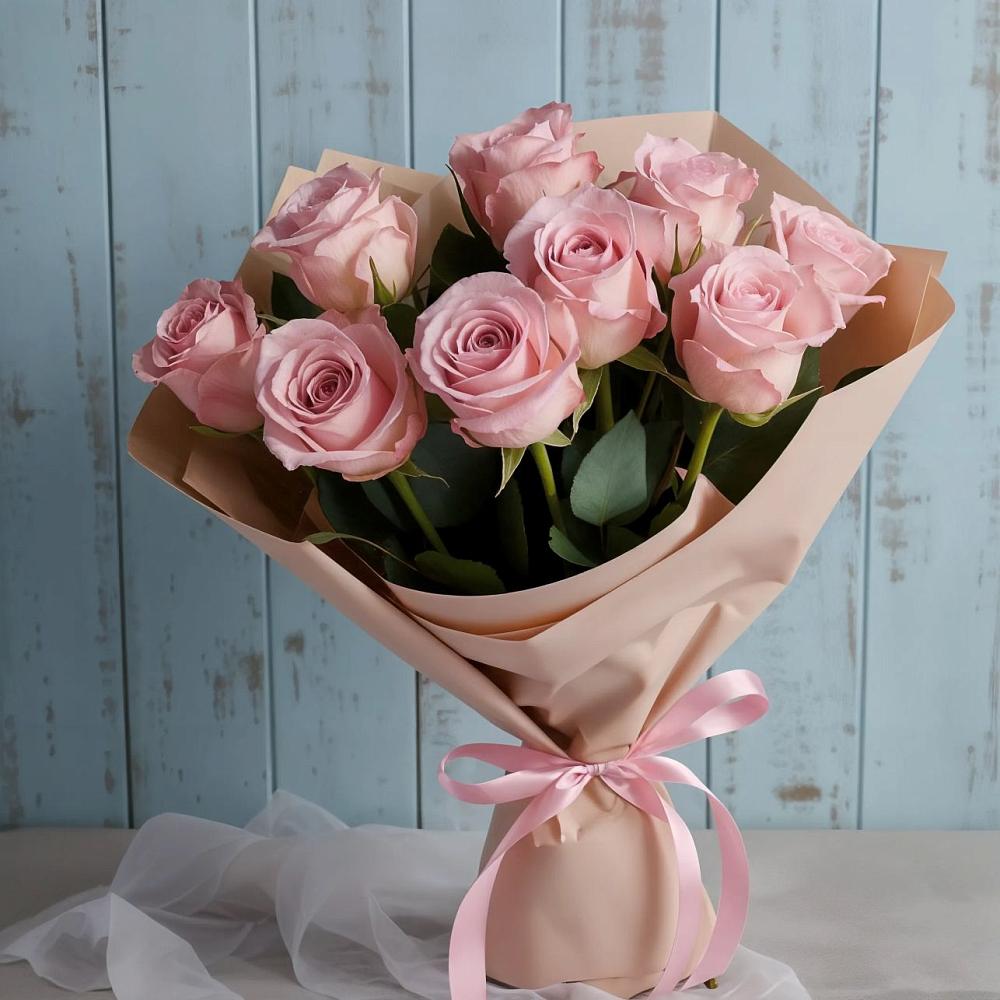 Букет цветов из: Розы в Жучки