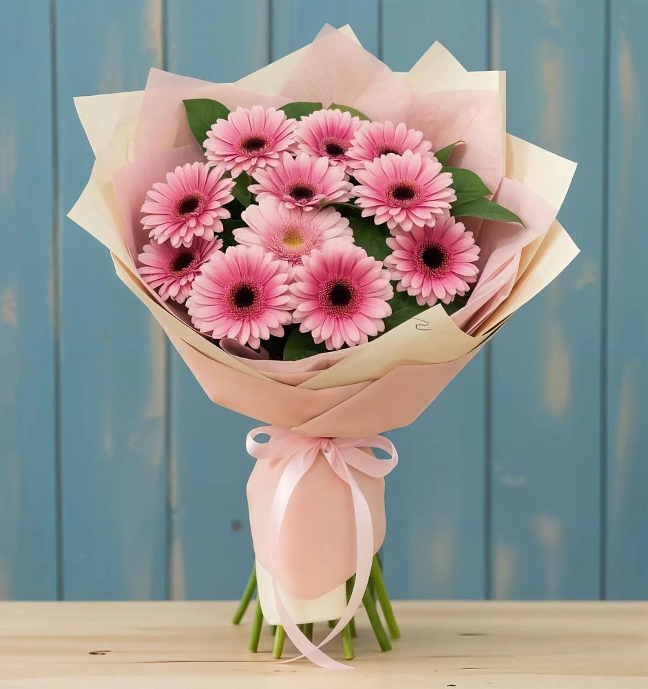 Букет цветов из: Герберы в Жучки