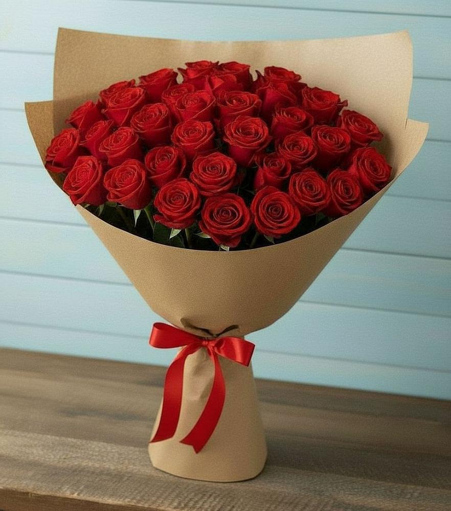 Букет Красные розы Милано в Жучки