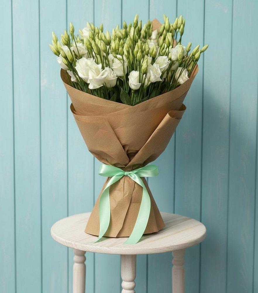 Букет цветов из: Лизиантусы в Жучки