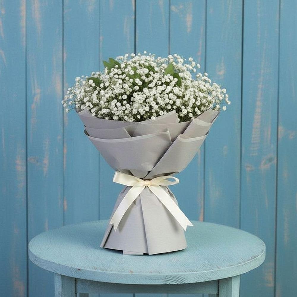 Букет цветов из: Гипсофила в Жучки