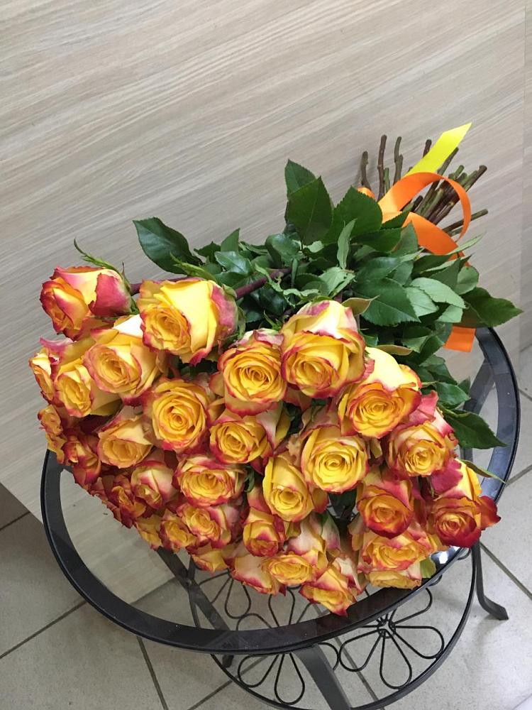 Букет Желтые розы в Жучки