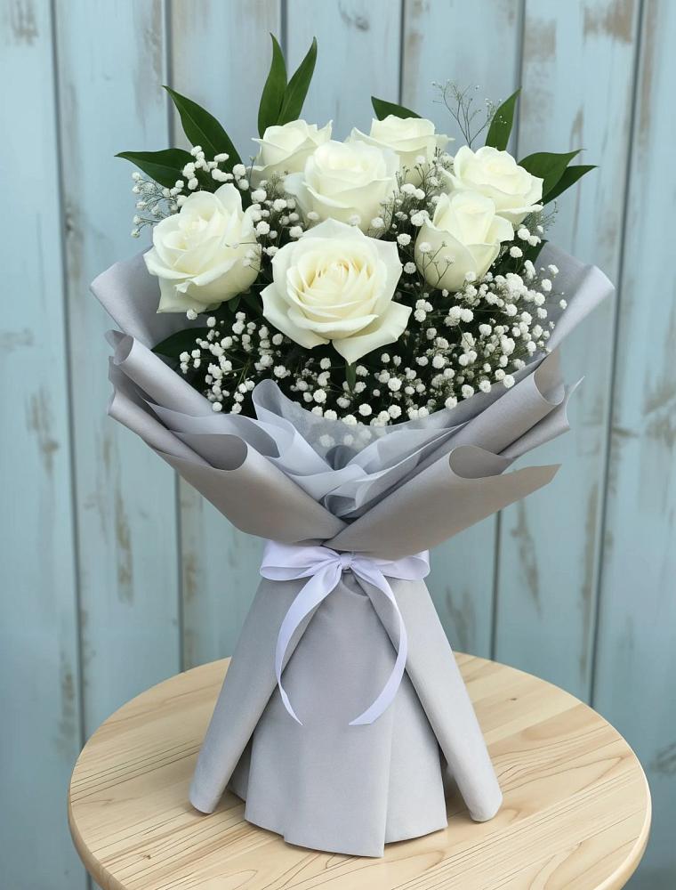 Букет цветов из: Розы в Жучки