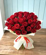 Букет 29 Красных роз в Жучки