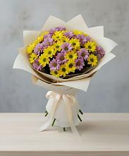 Букет цветов из:  Хризантемы в Жучки