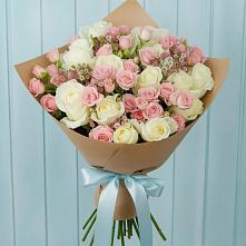 Букет цветов из:  Розы в Жучки